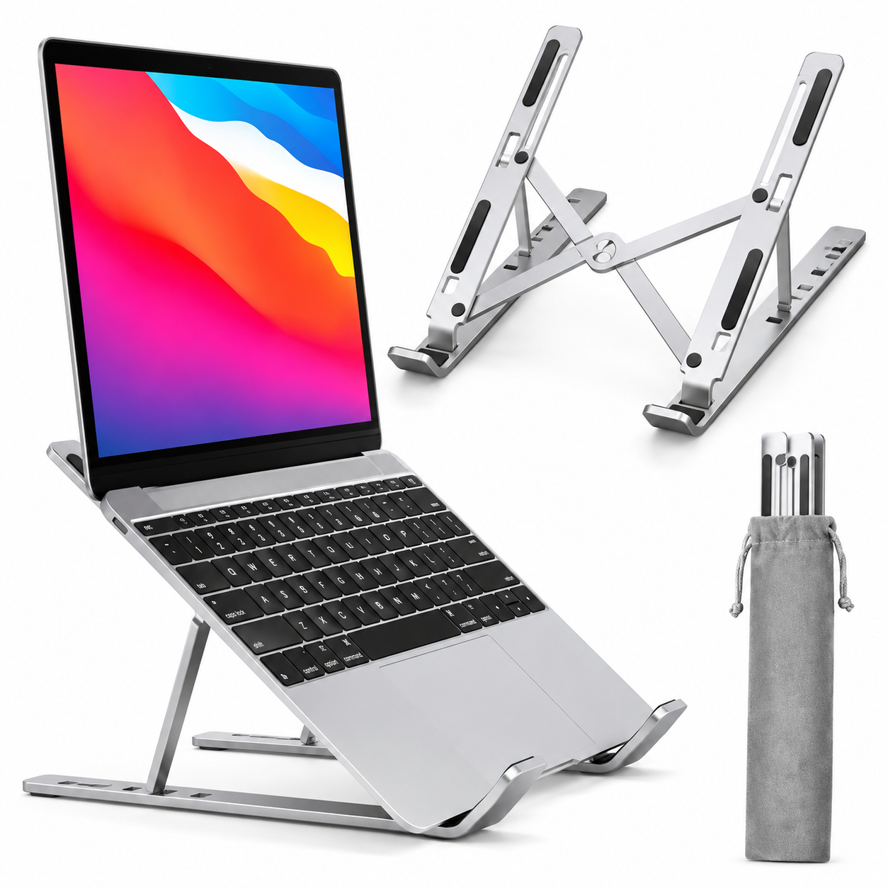 Adjustable Aluminum Laptop Stand Foldable